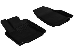 Mazda CX-9 Floor Mat Set - Front - 3D MAXpider - Kagu Series - Black - `07-`15